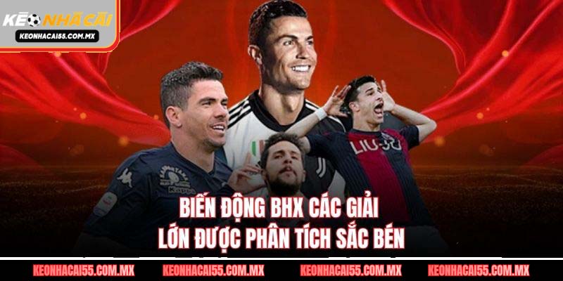 Biến động BHX các giải lớn được phân tích sắc bén